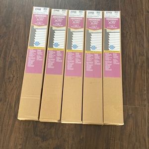 Brand new cordless white blinds